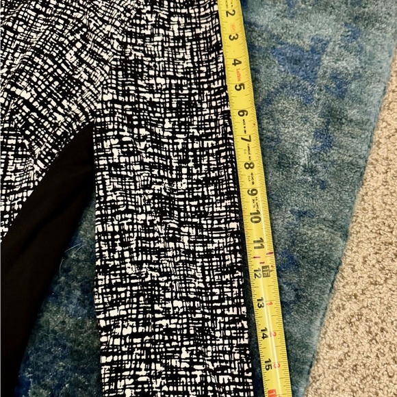 Lauren Ralph Lauren Quiet Luxury Black White Sheath Career Work Wedding Dress 14 - Picture 11 of 11